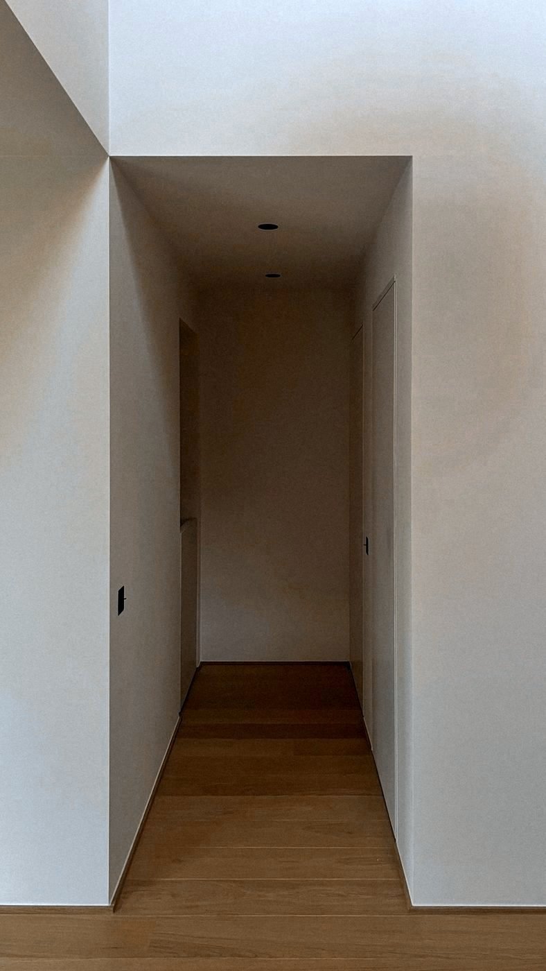 Rénovation Villa Julie — couloir, Waterloo, Louis Reynaerts Architecture